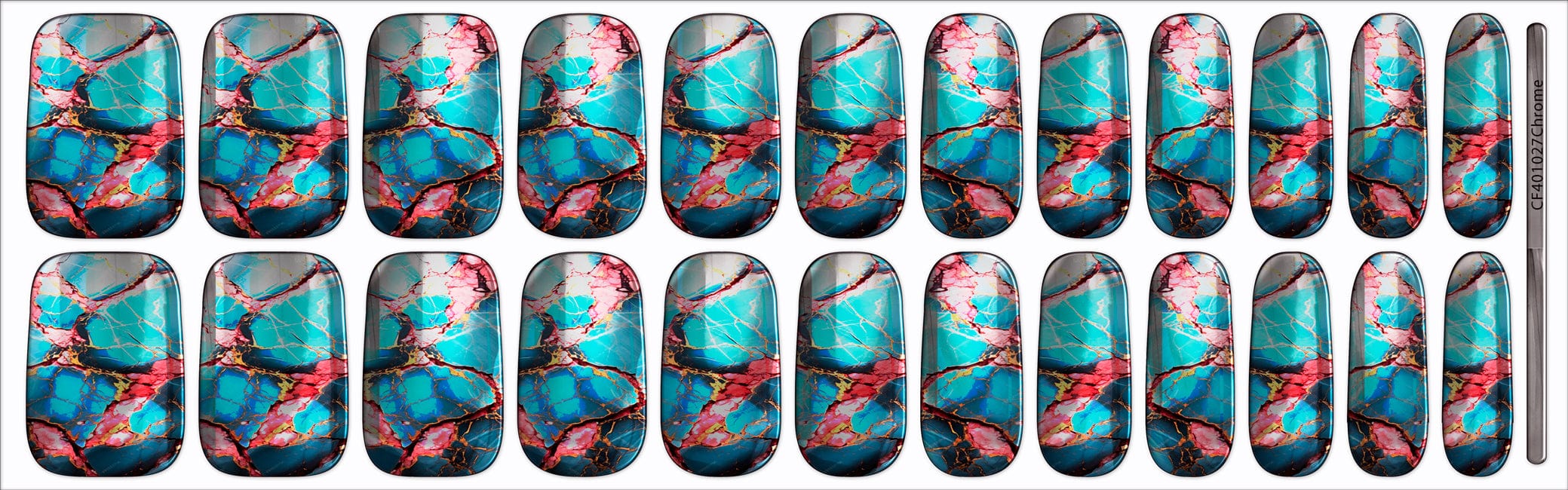 Lost Atlantis Marble (Chrome)