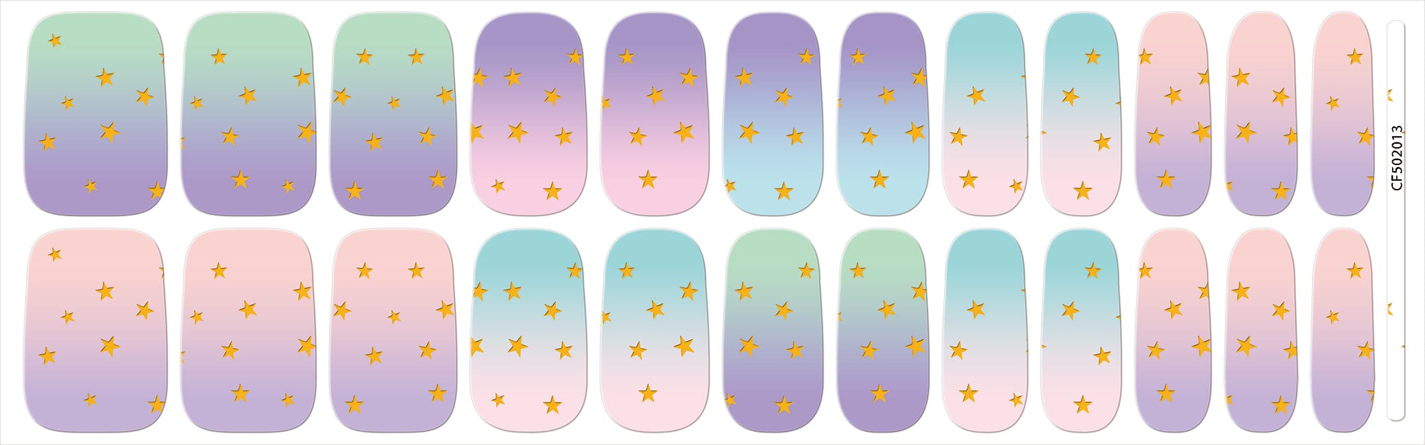 Rainbow Ombré Nights