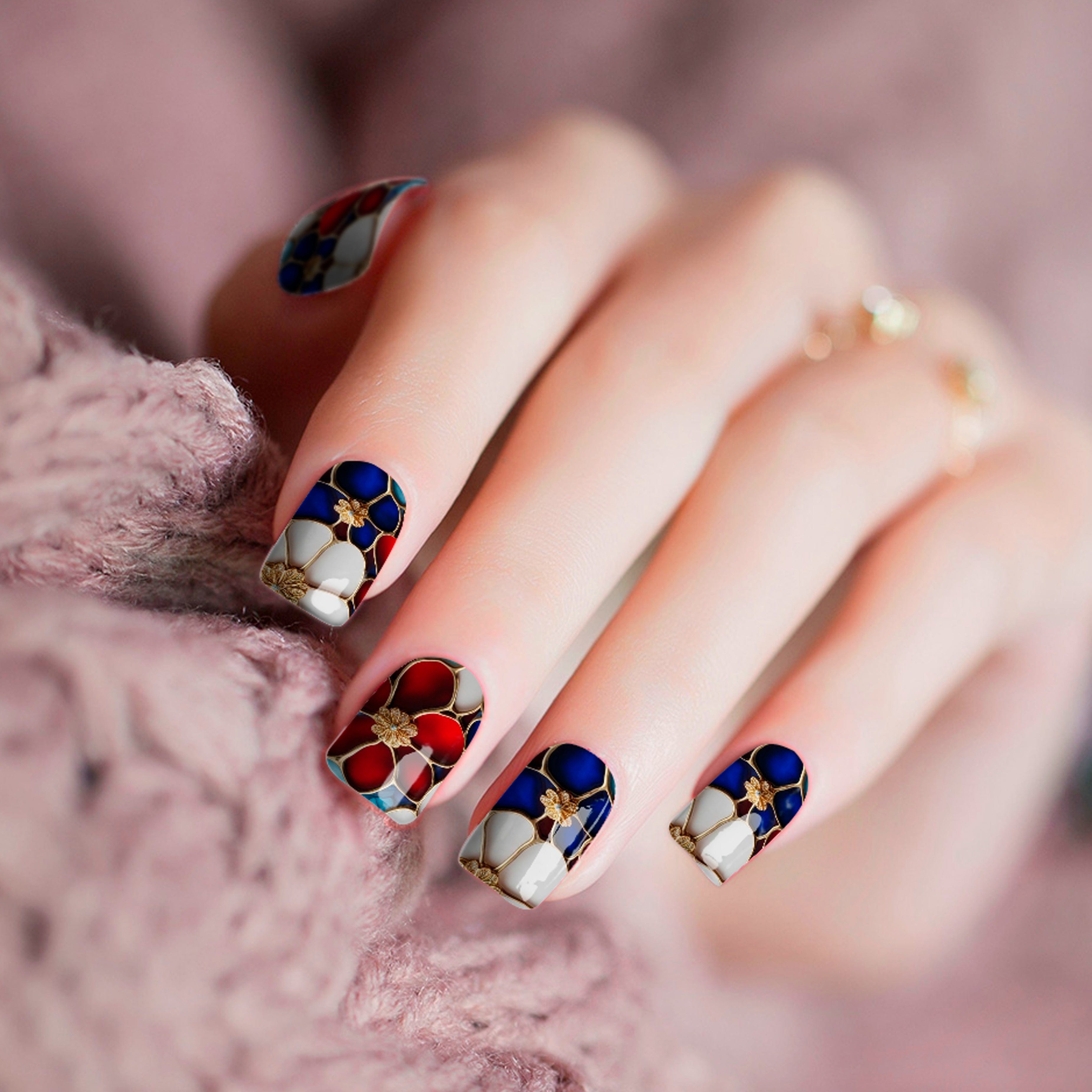 Stained Glass Blooms