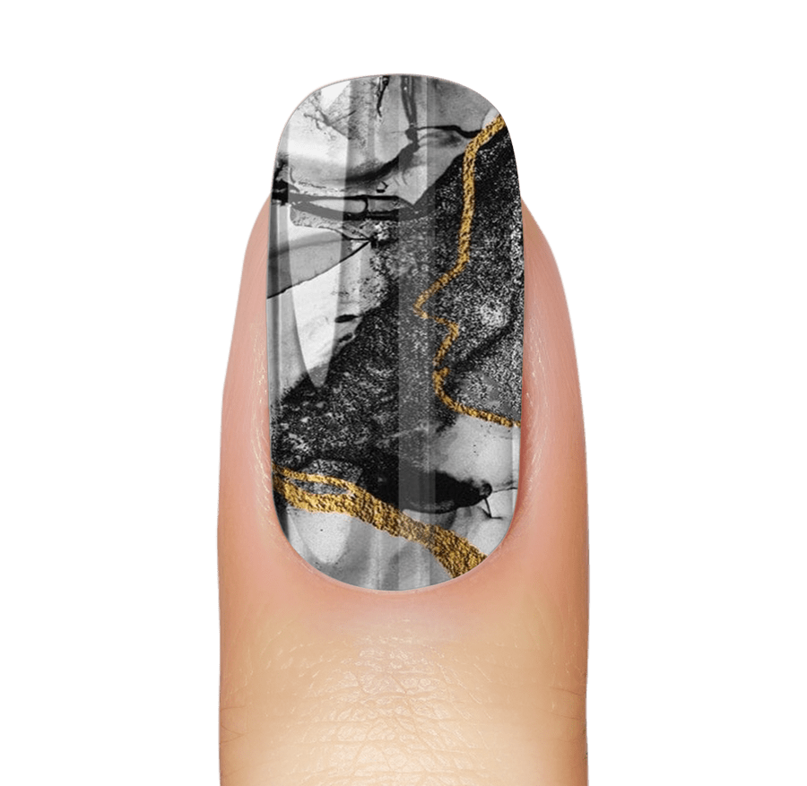 Monochrome Marble (Chrome)