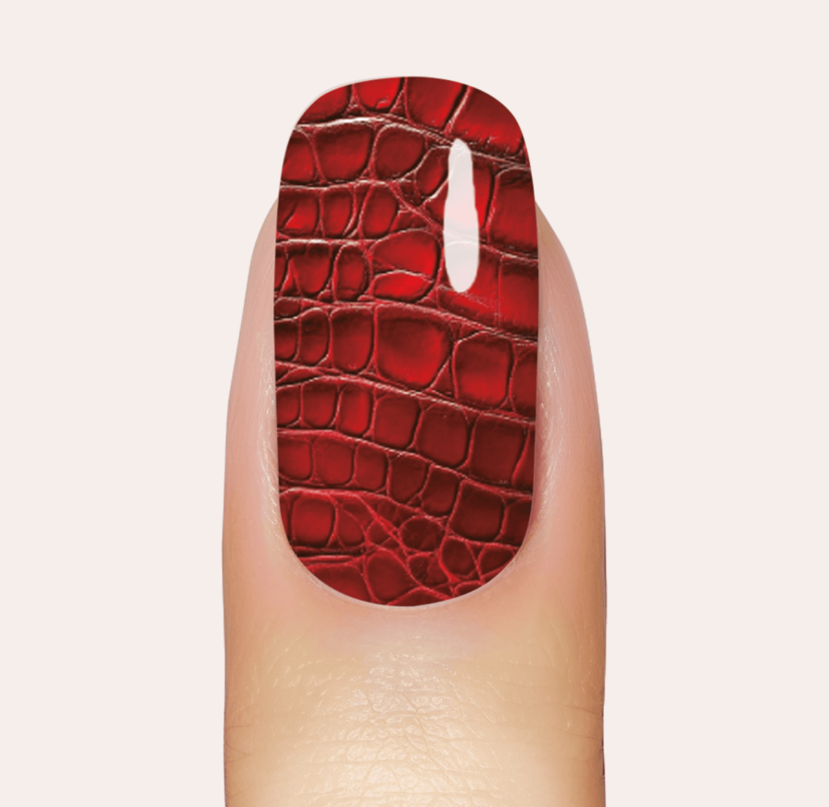 UV Gel: Croc Couture