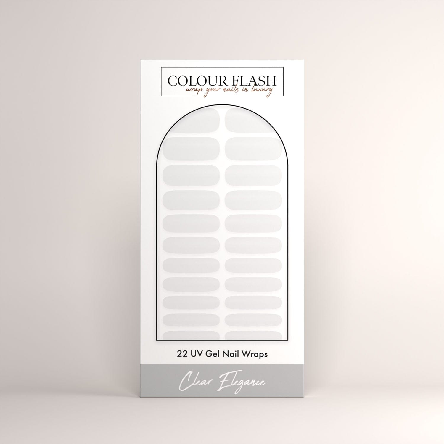 UV Gel: Clear Elegance