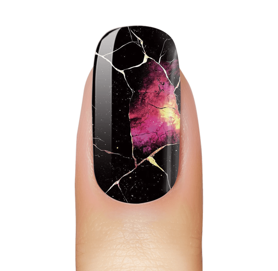 Peeking Rainbow Marble