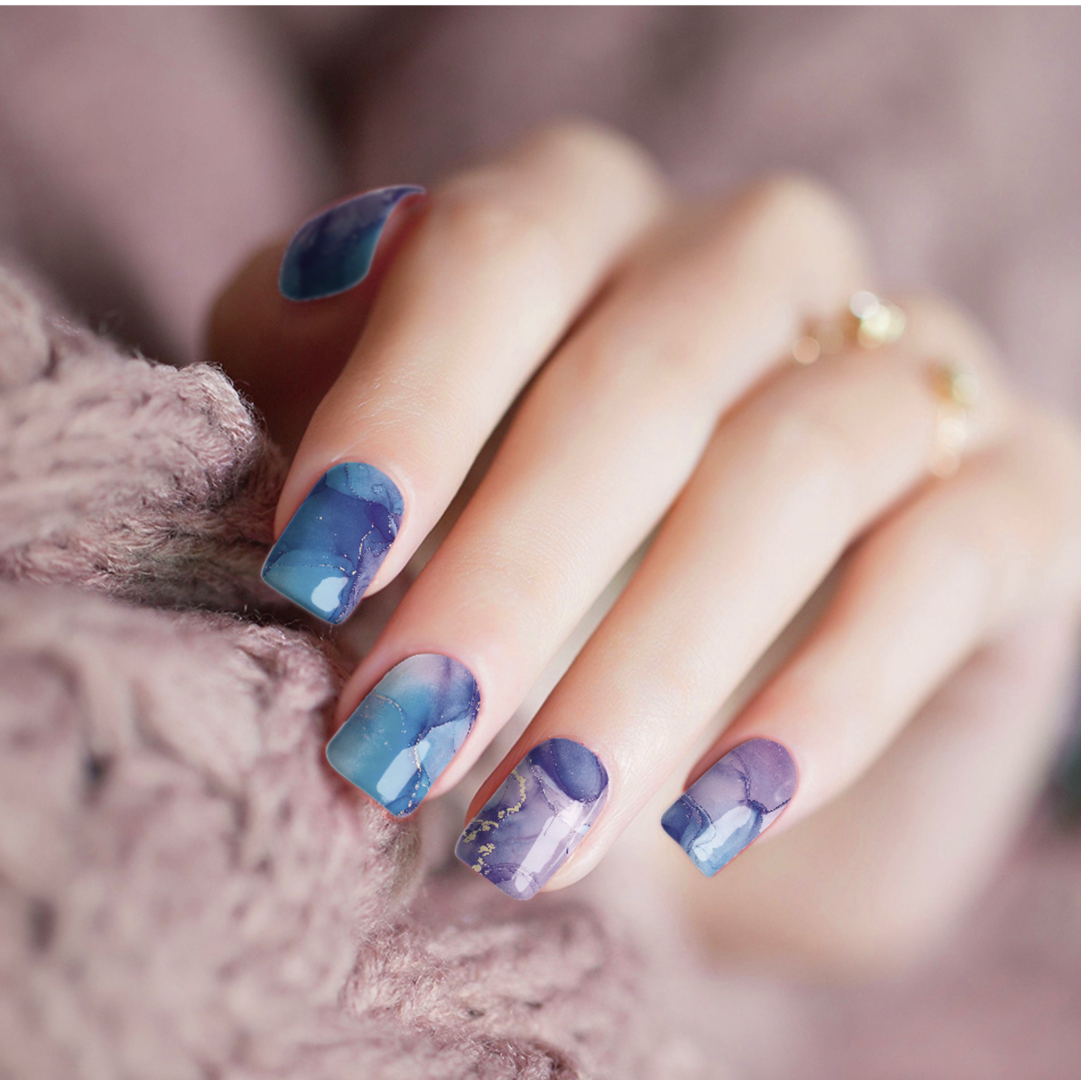 NEW: Blue Fire Marble