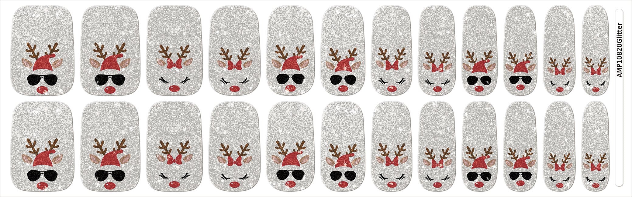 Keep Cool Santa (Glitter)