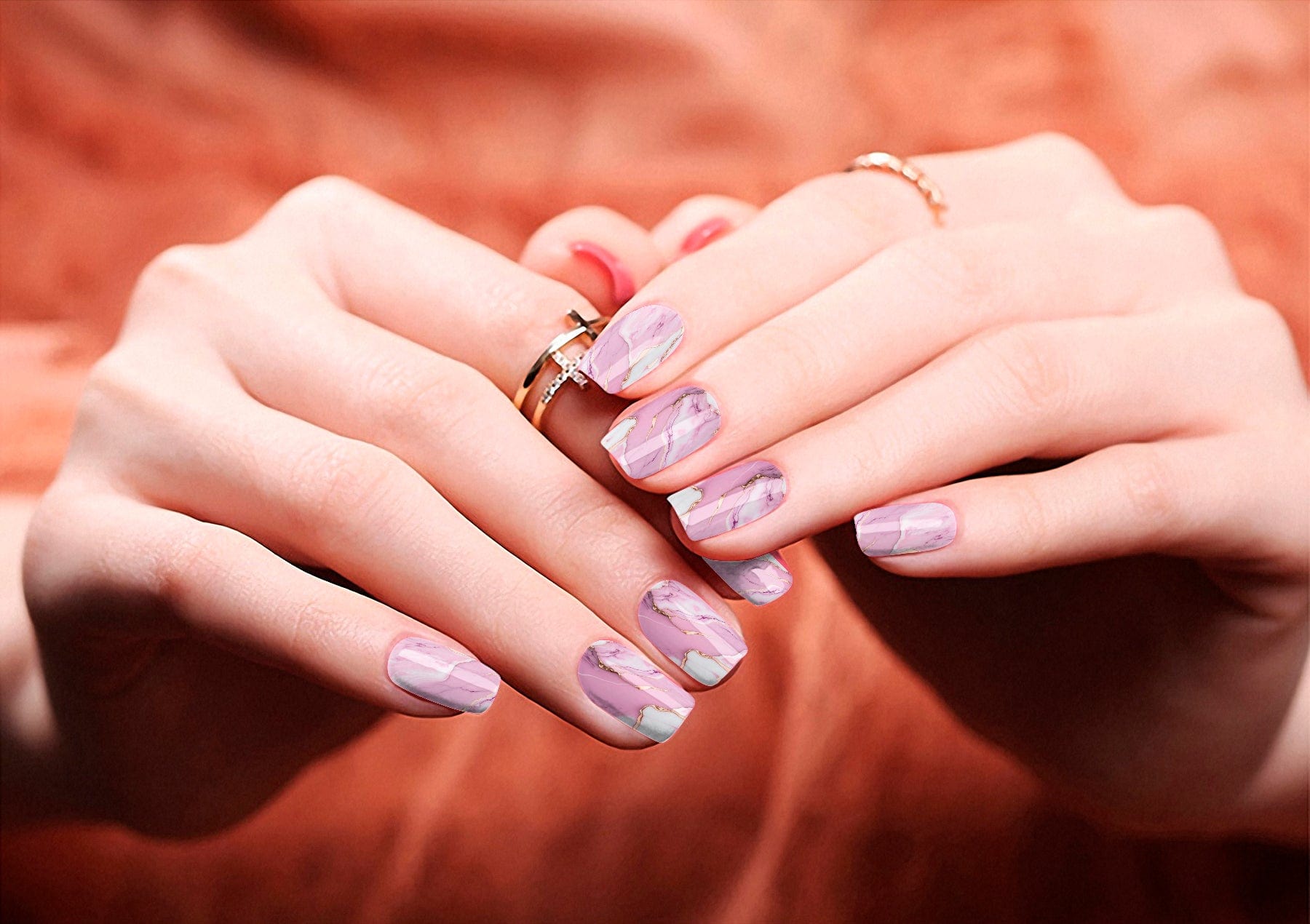 NEW: Mauve Marble