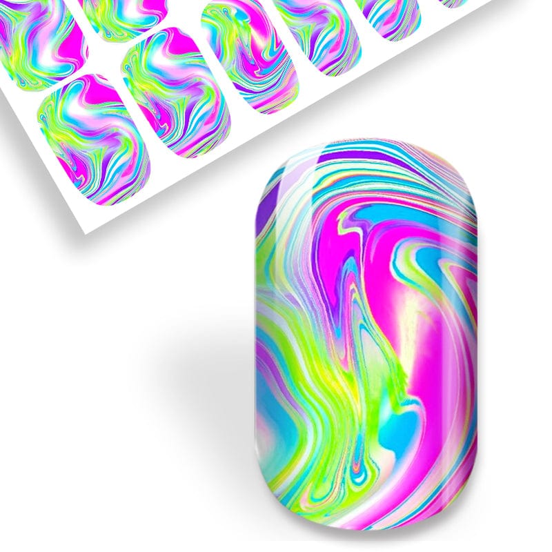 Neon Swirls