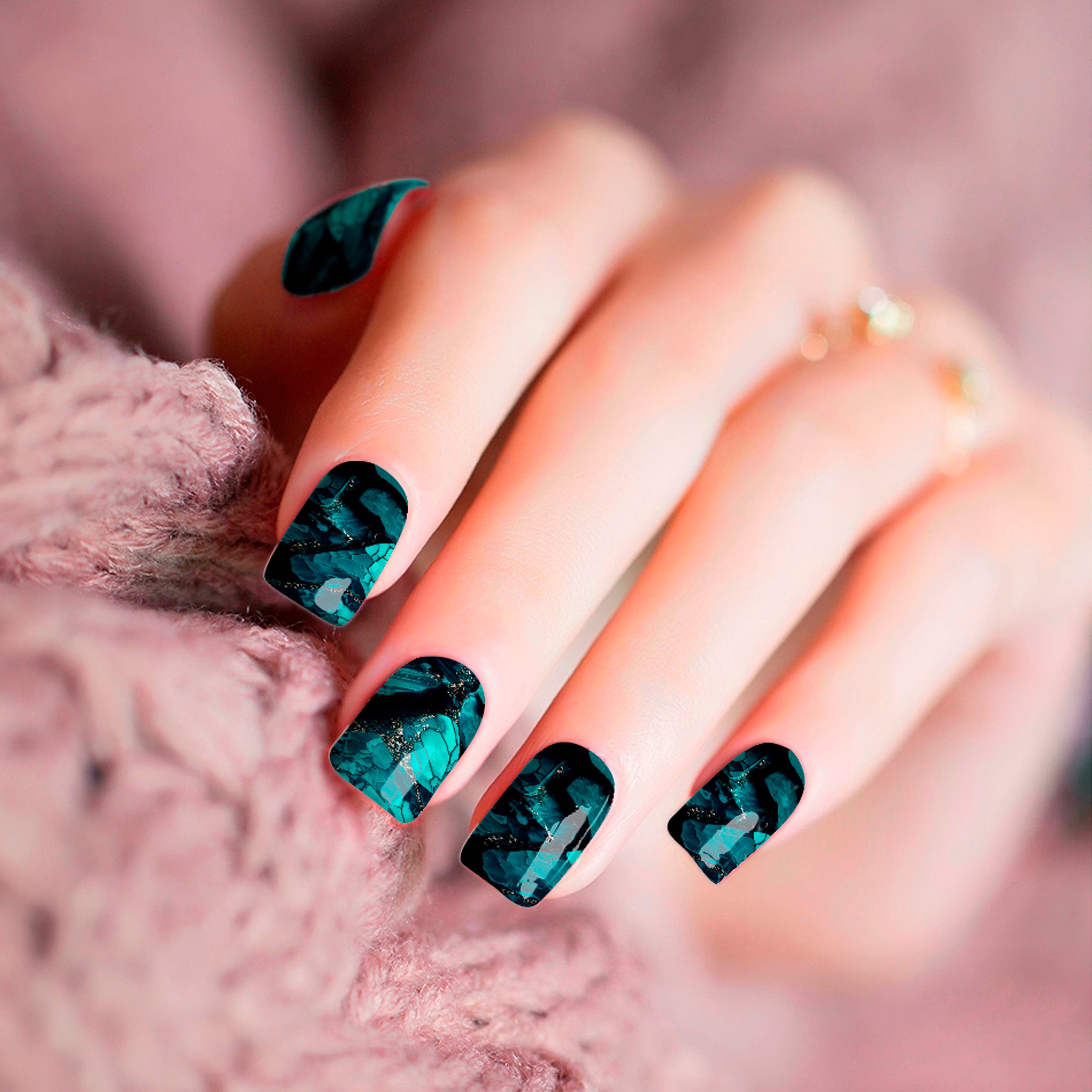 Dark Turquoise Marble