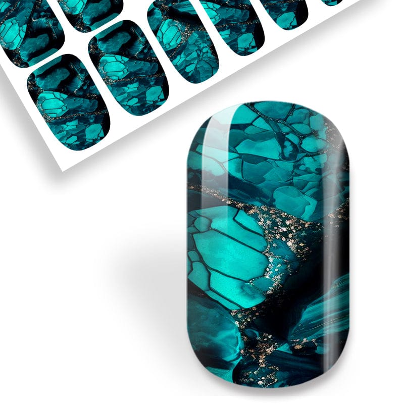 Dark Turquoise Marble