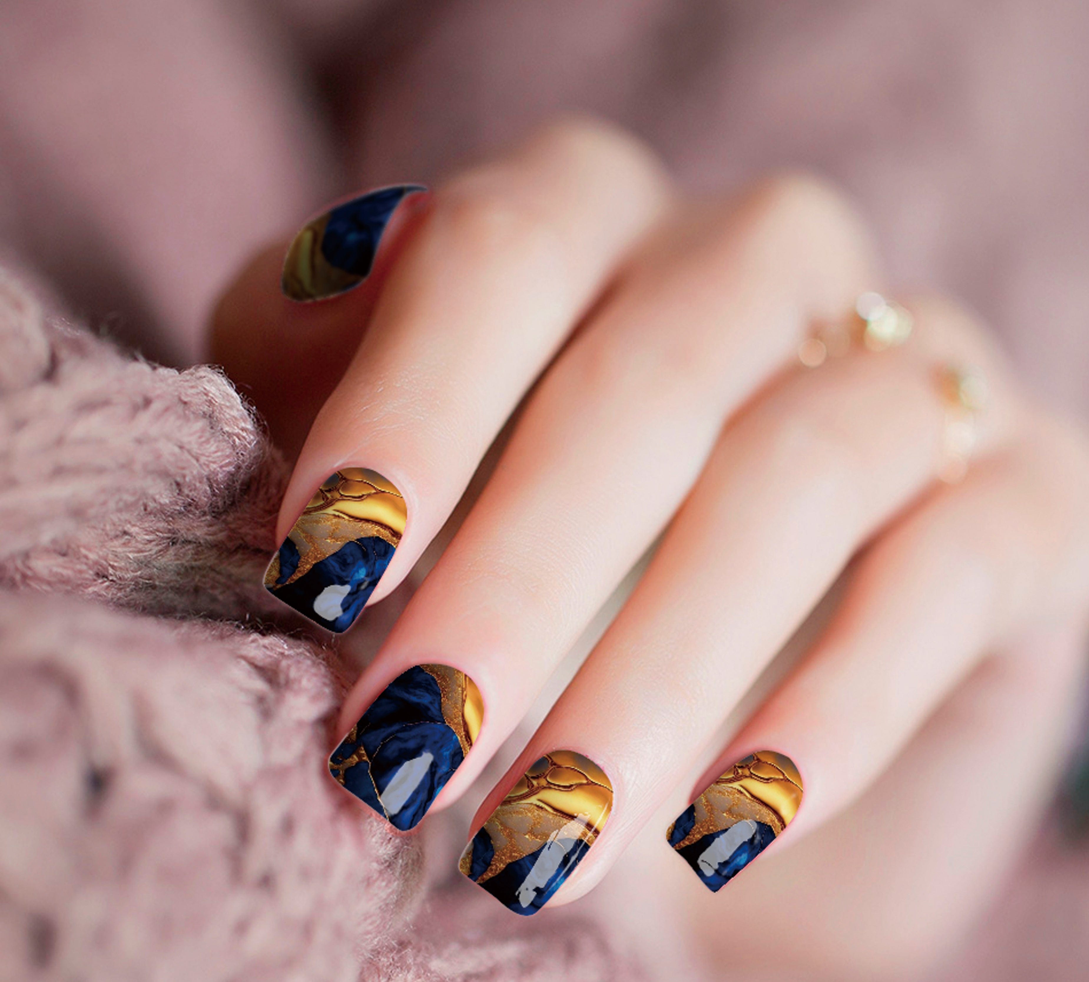 Navy Night Marble