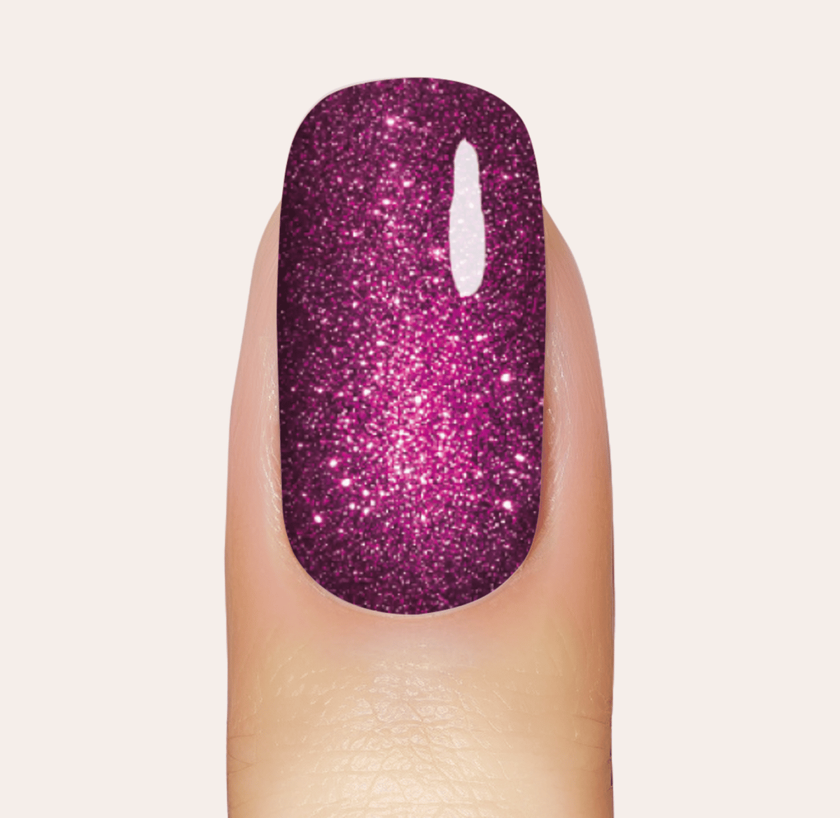 UV Gel: Purple Nova Glow