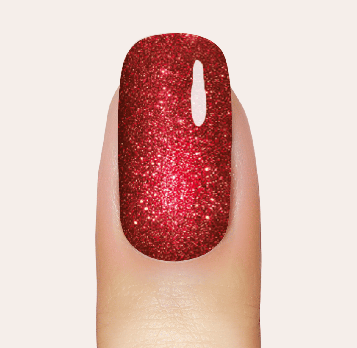 UV Gel: Red Nova Glow