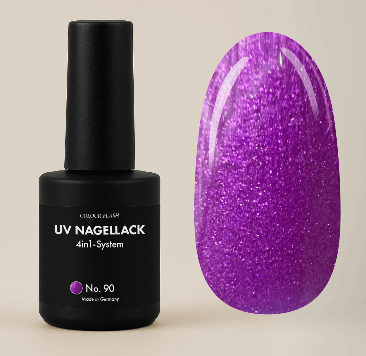 UV Nagellack No. 90 (4in1, 10ml)