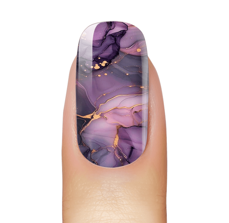 Amethyst Moon Marble