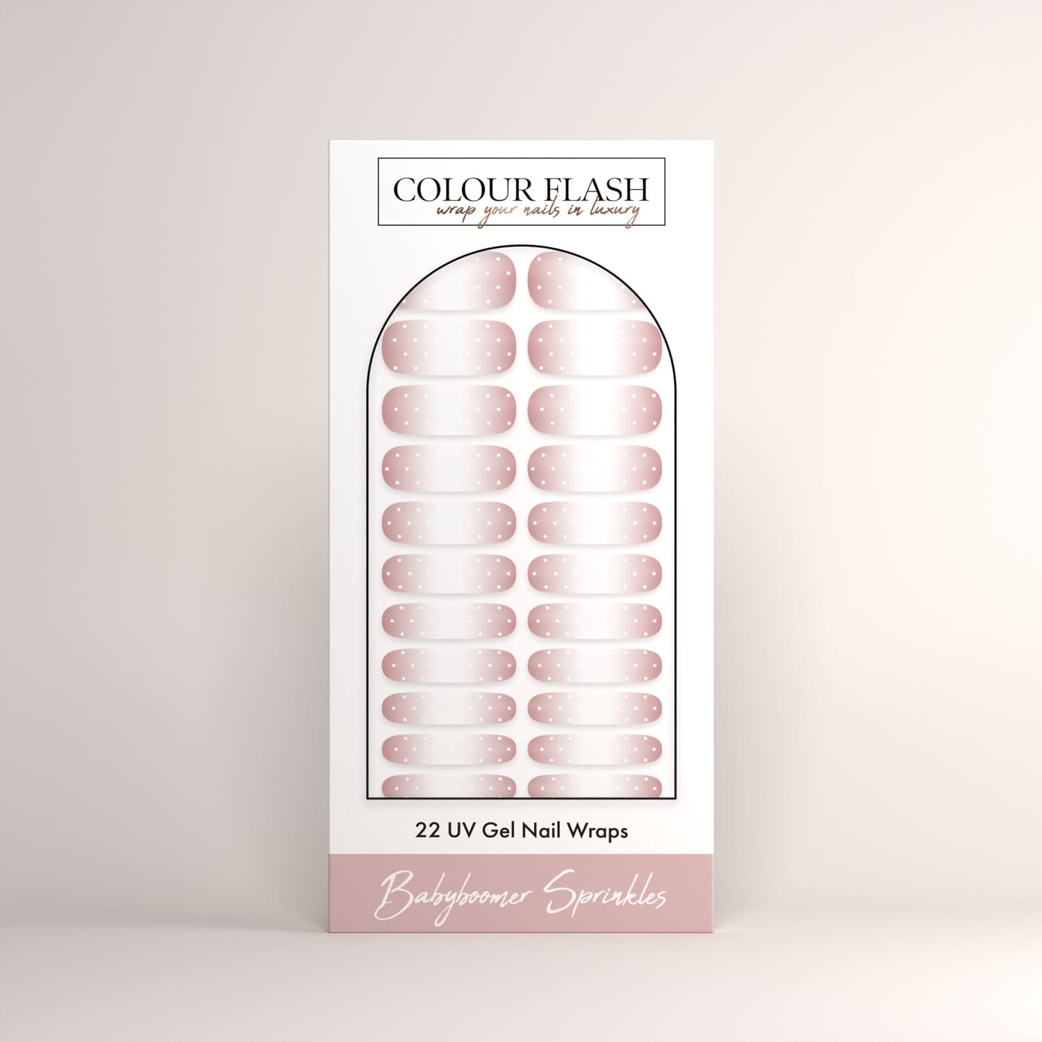 UV Gel: Babyboomer Sprinkles