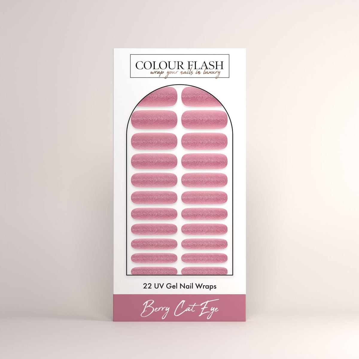 UV Gel: Berry Cat Eye
