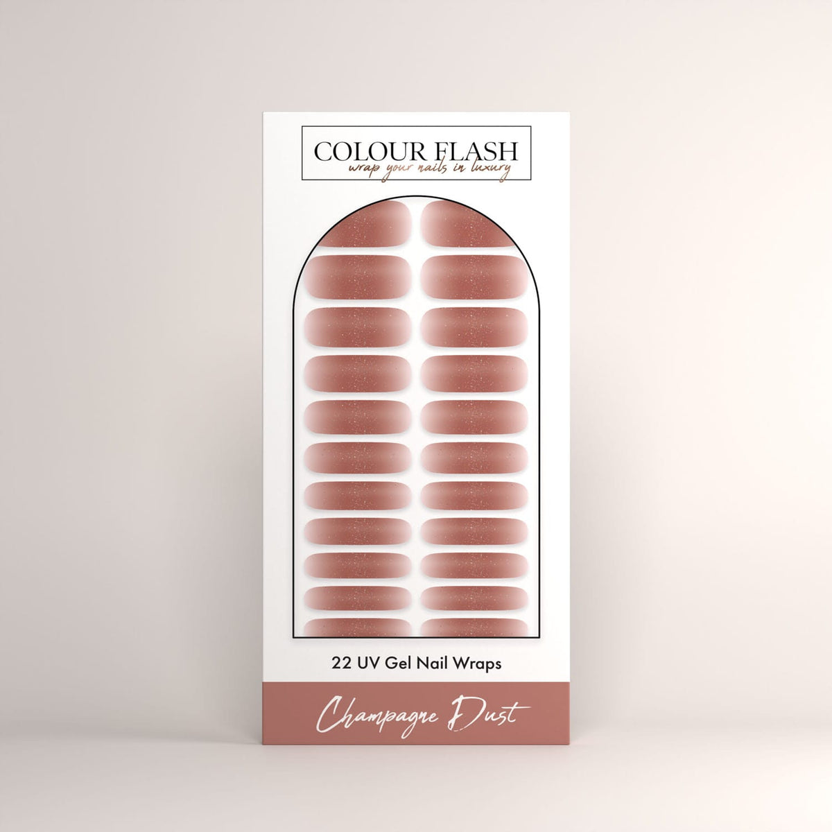 UV Gel: Champagne Dust
