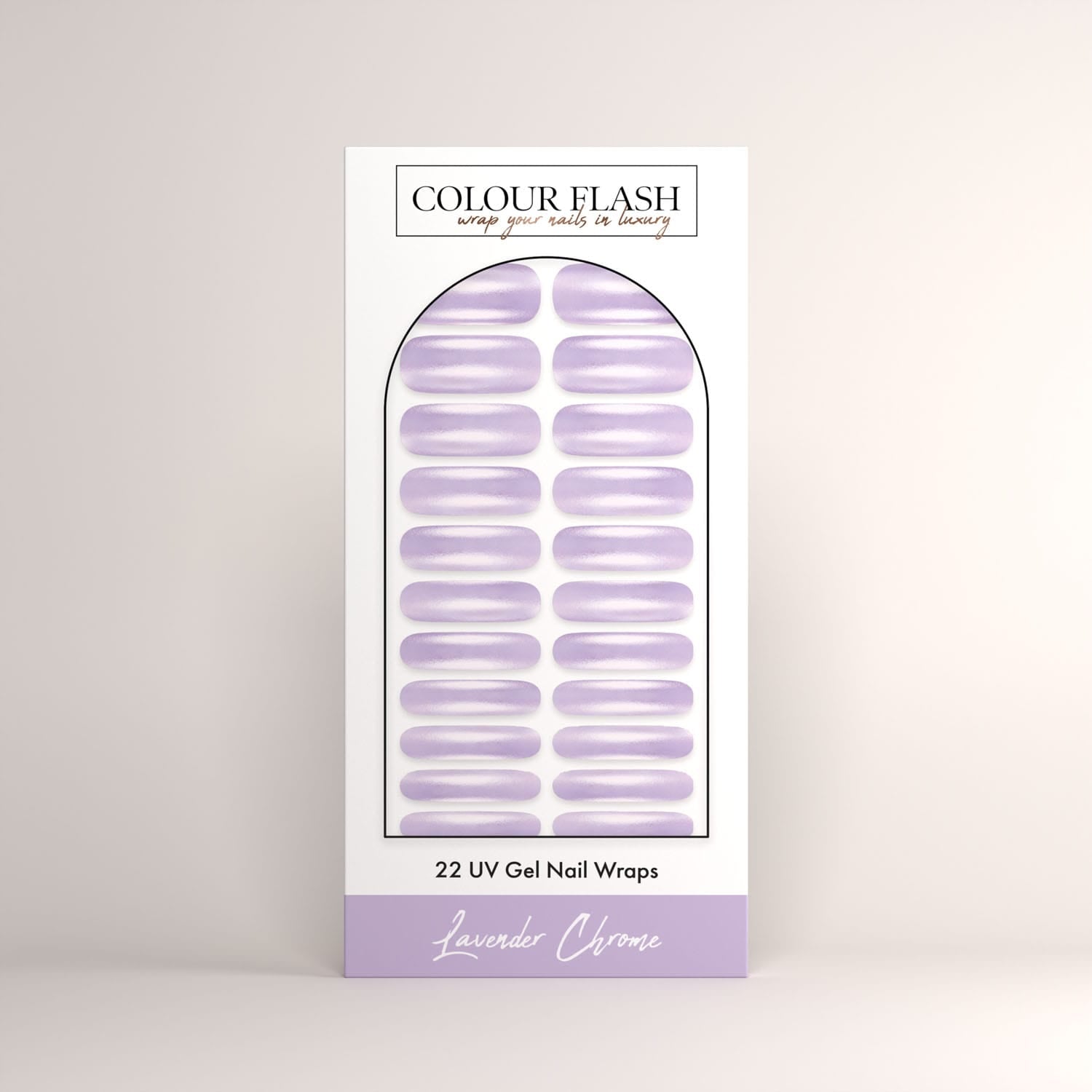 UV Gel: Lavender Chrome
