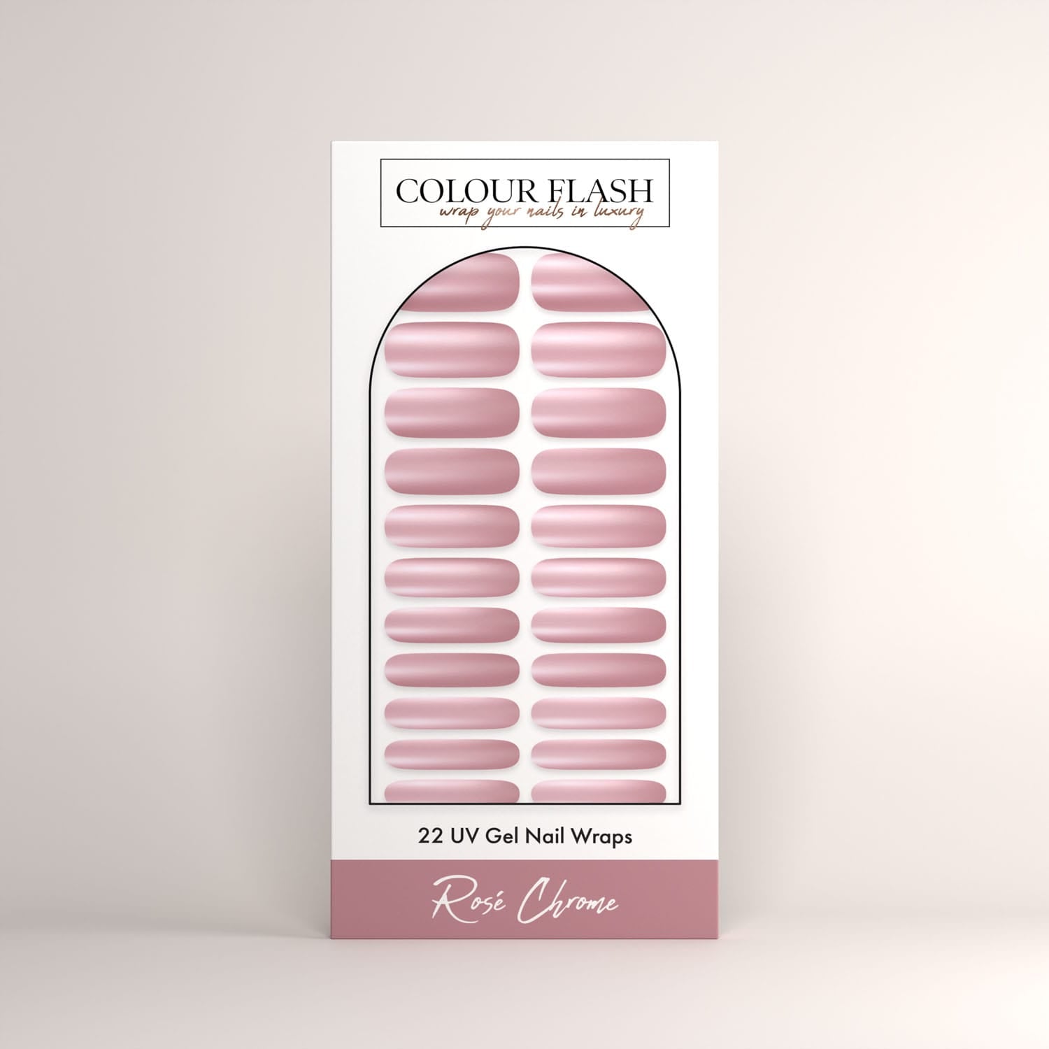 UV Gel: Rosé Chrome