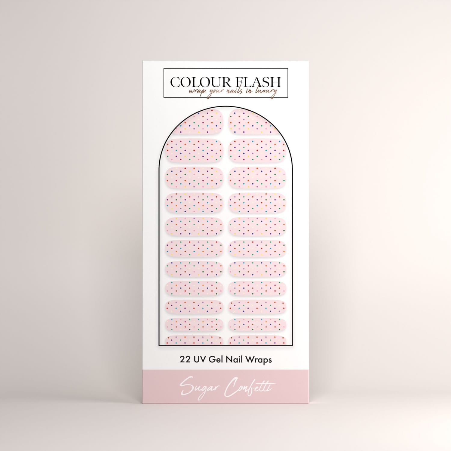 UV Gel: Sugar Confetti