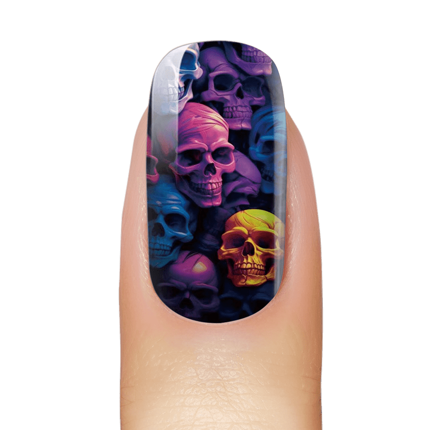 Vibrant Skulls