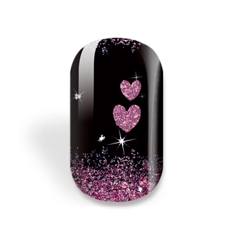 NEU: Falling Hearts (Glitter)