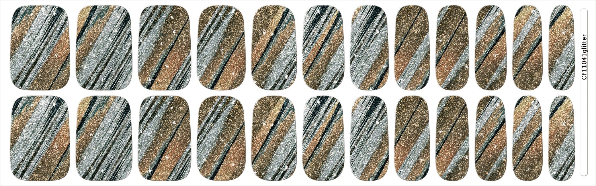 Dune Stripes (Glitter)